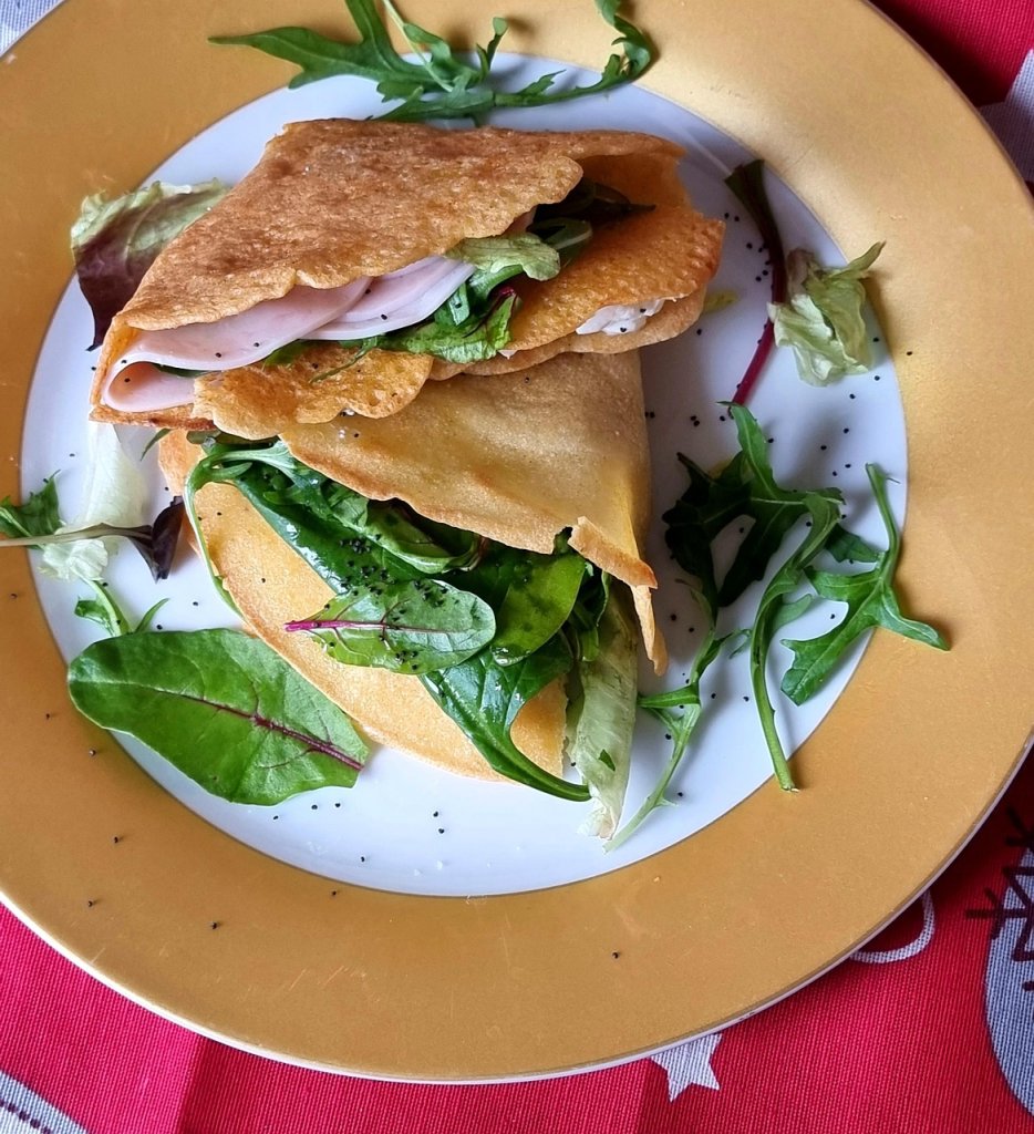 Piadina di lenticchie ricetta
